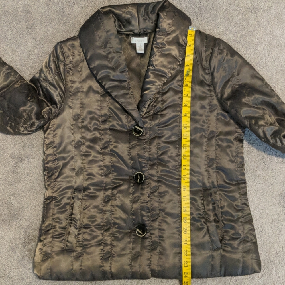 Chico's Puffer Jacket - Picture 6 of 8